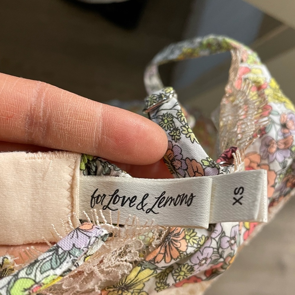 For Love and Lemons Esme Mini Dress Sz XS & S EUC - Picture 10 of 11